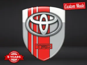 Toyota Silicone Car Stickers Pro Max Durable Stylish Design